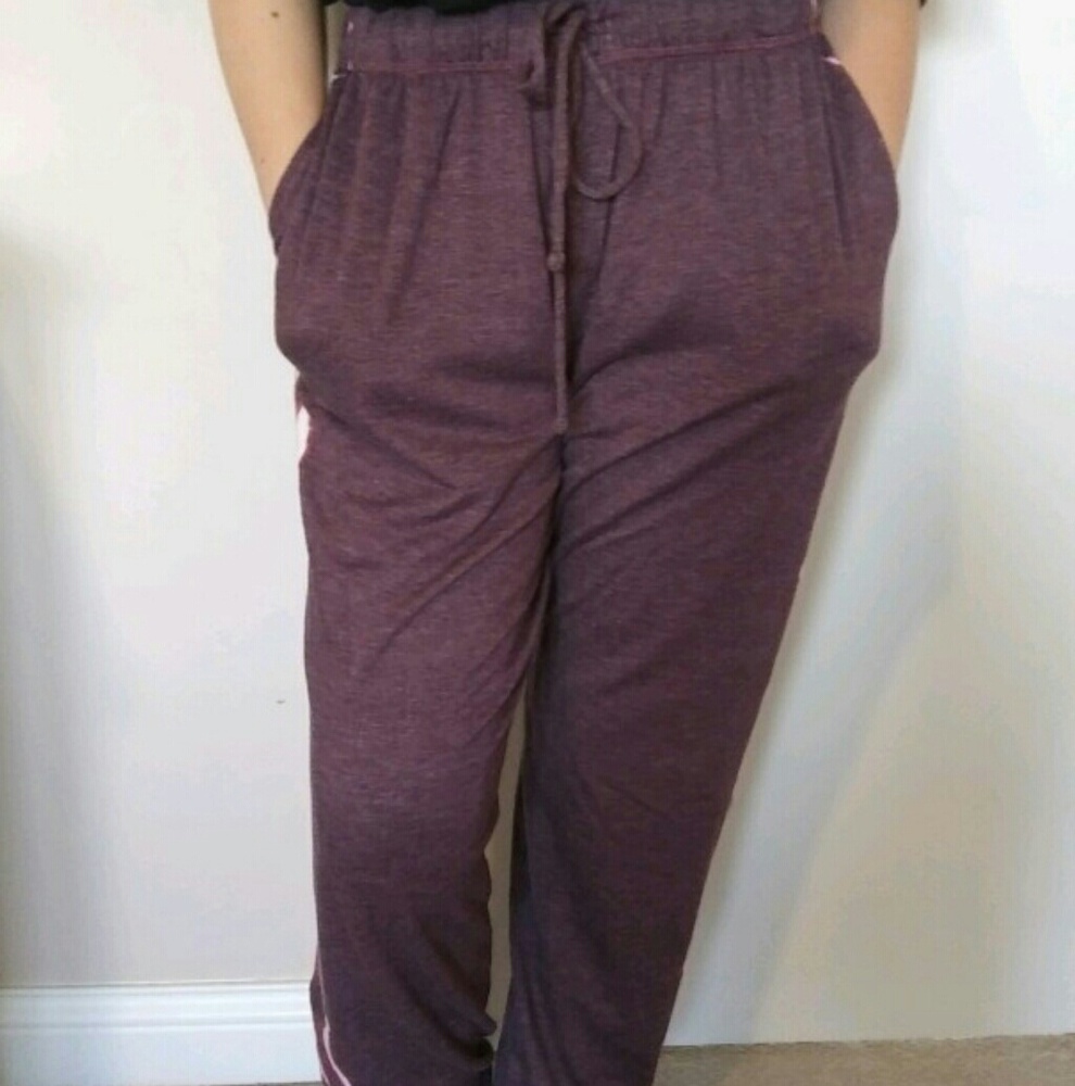 Purple sweatpants